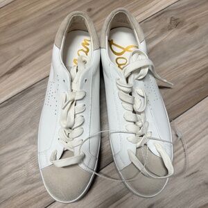 Sam Edelman unisex white sneakers